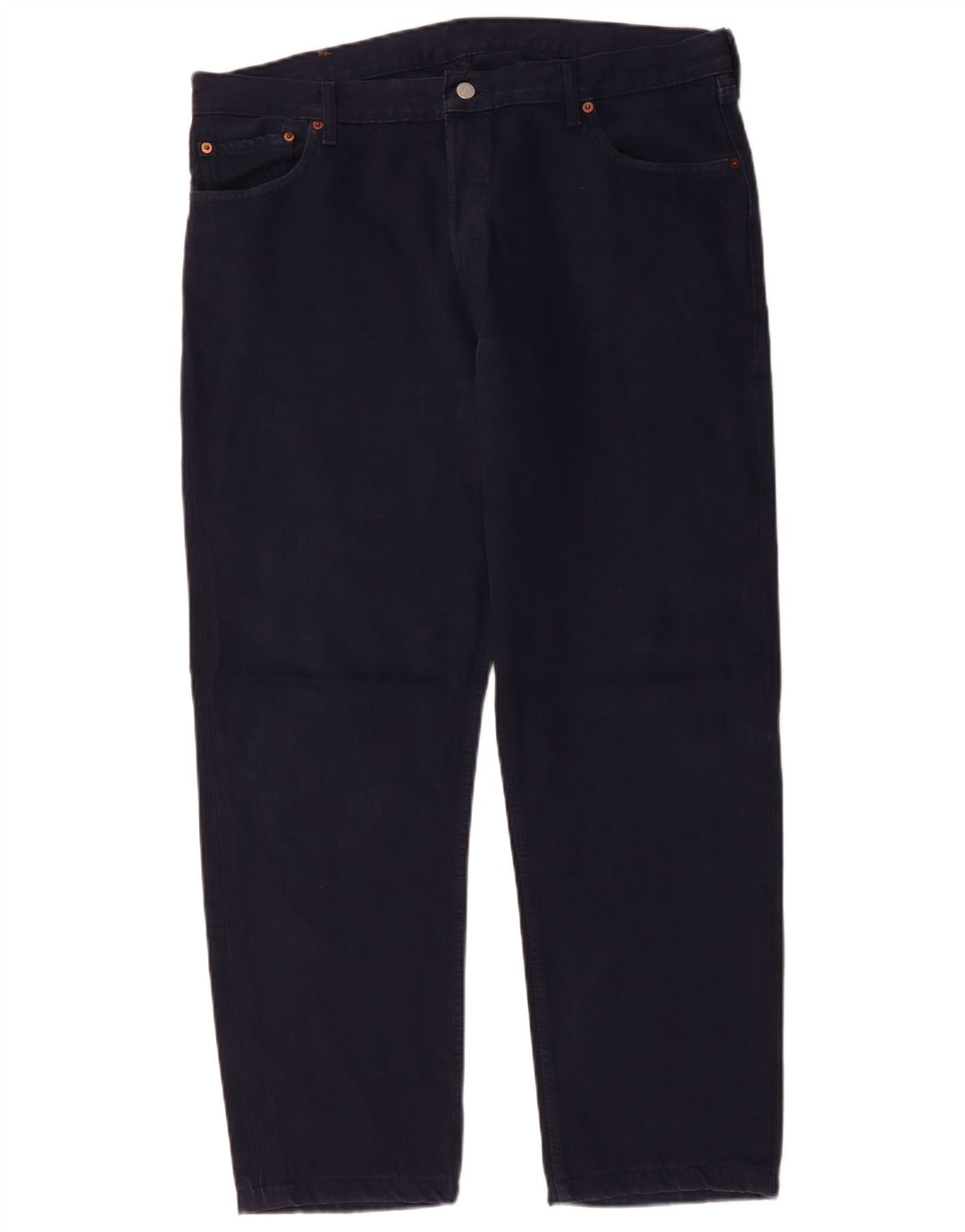 Levi's Mens 501 Straight Jeans W40 L28 Navy Blue