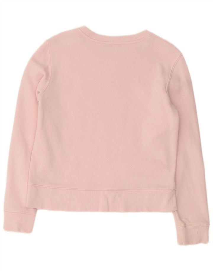 Zara Γυναικεία Φούτερ Jumper UK 10 Small Pink