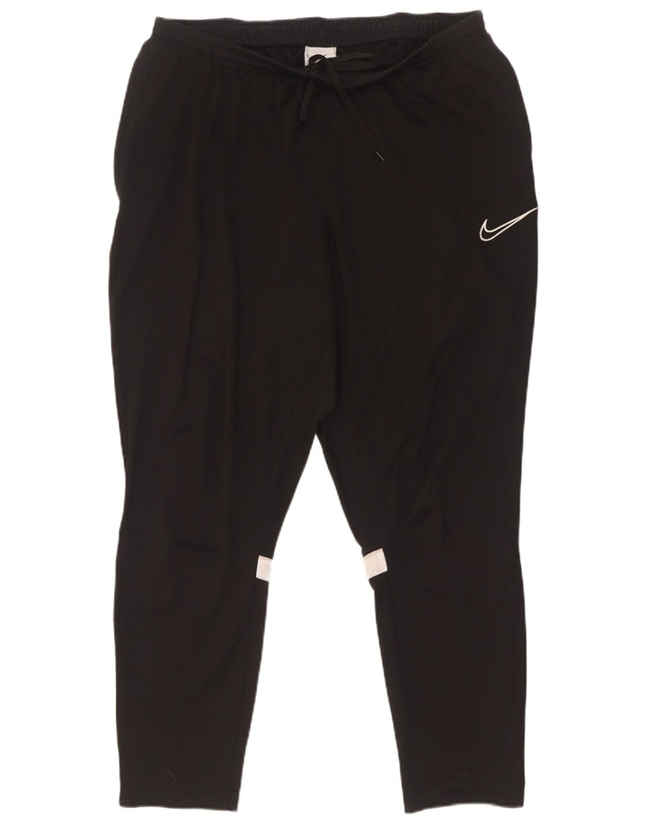 Ανδρικό παντελόνι αθλητικής φόρμας Nike Dri Fit 2XL Μαύρο Colourblock Πολυεστέρας