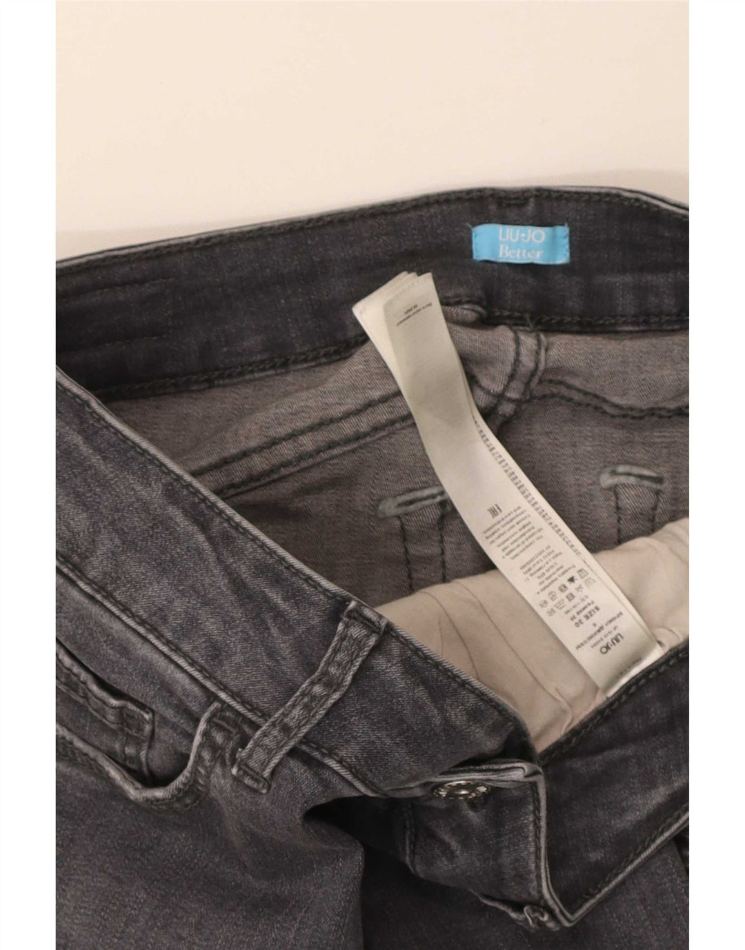 Liu Jo Γυναικείο Slim Jeans W30 L28 Γκρι βαμβακερό