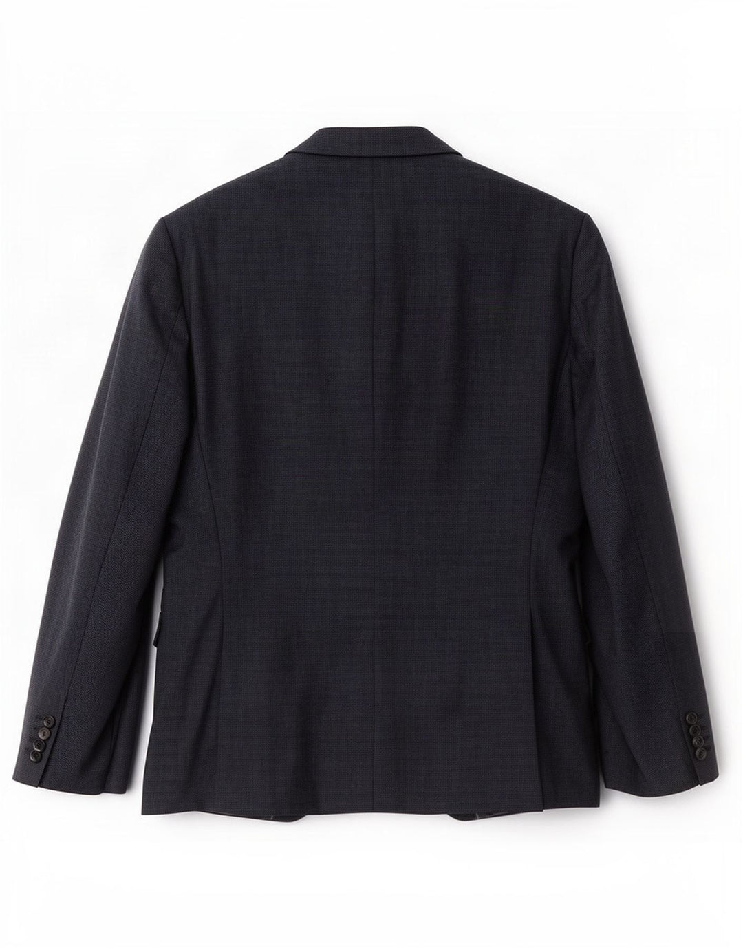 Ανδρικό σακάκι σακάκι Hugo Boss UK 52 XL Navy Blue Check Wool