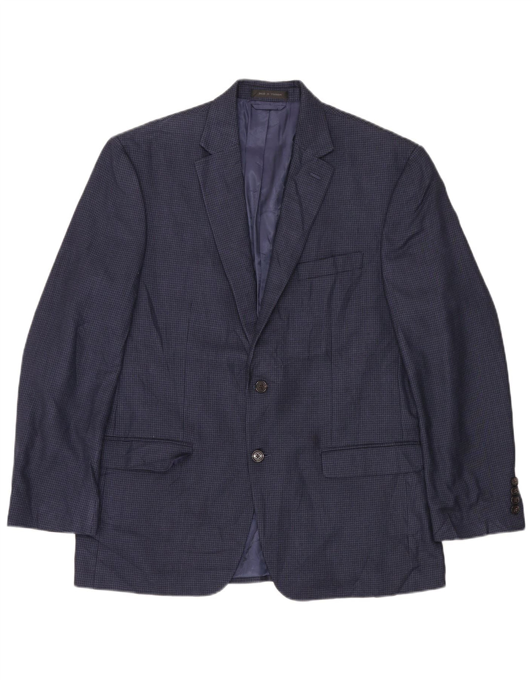 Ralph Lauren Ανδρικό σακάκι με 2 κουμπιά σακάκι UK 38 Medium Navy Blue Houndstooth
