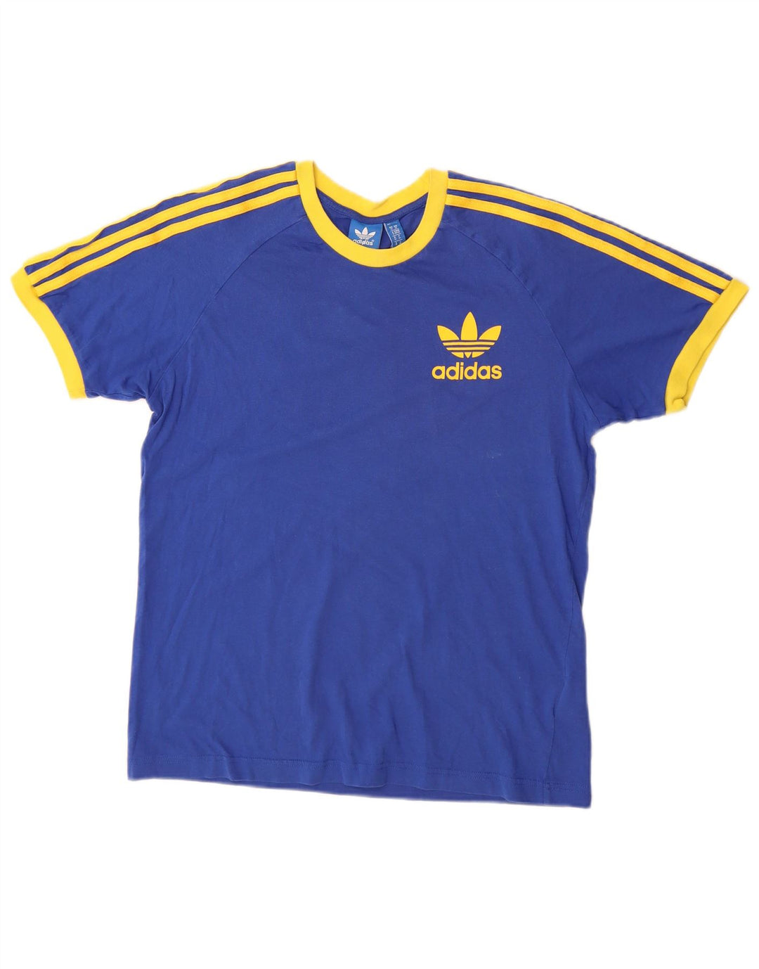 Ανδρικό T-Shirt ADIDAS Τοπ μεσαίο μπλε ναυτικό βαμβακερό