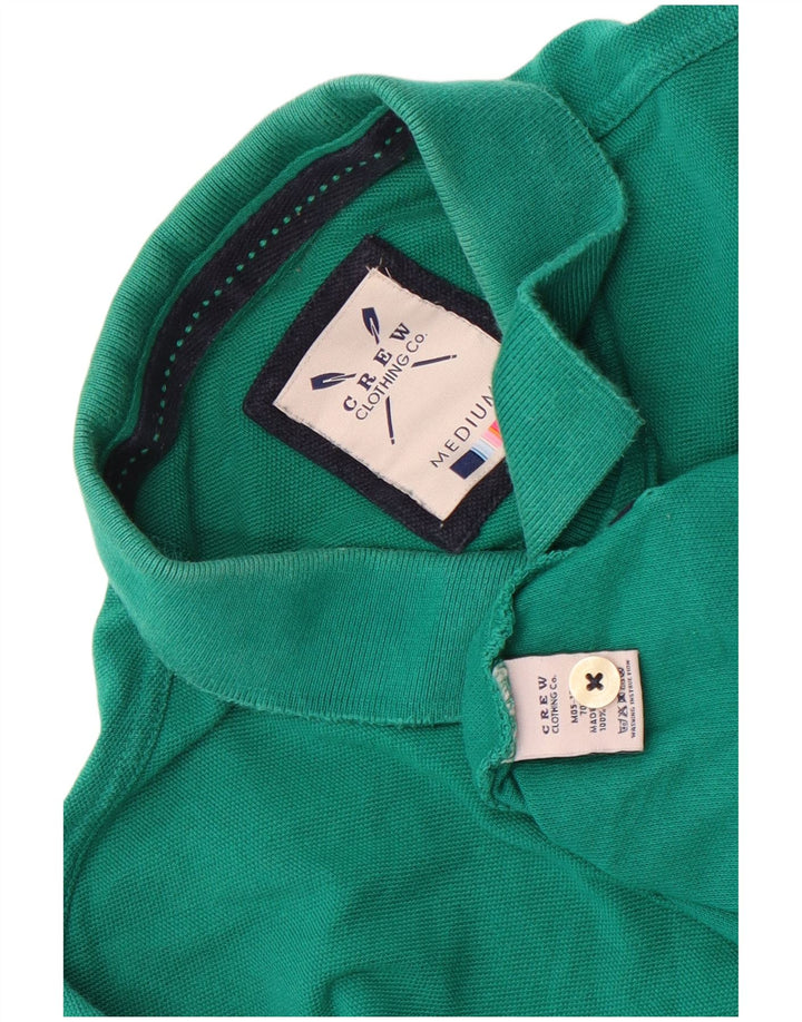 Ανδρικό Πόλο Μπλουζάκι Crew Clothing, Μεσαίο πράσινο βαμβακερό