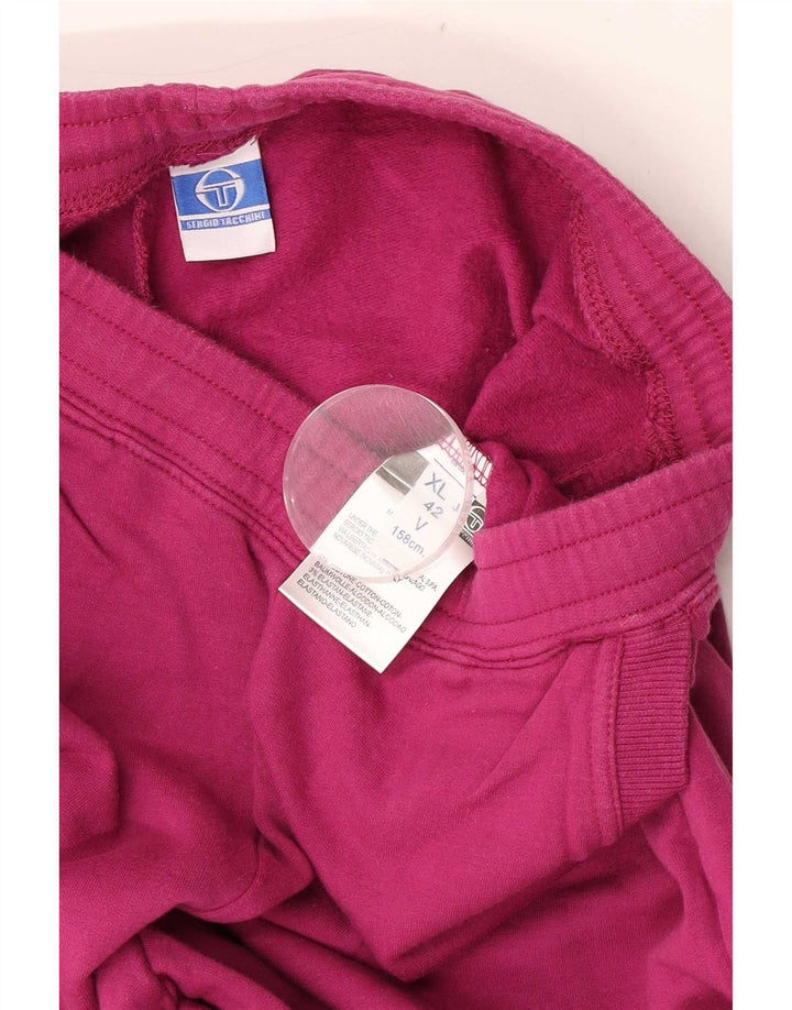 Sergio Tacchini Γυναικεία Αθλητική Παντελόνα IT 42 Μεσαίο Ροζ Βαμβακερό