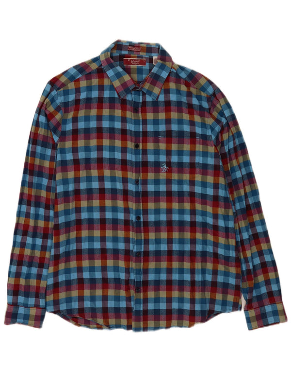 Πουκάμισο Penguin Mens Heritage Slim Fit XL Πολύχρωμο βαμβακερό