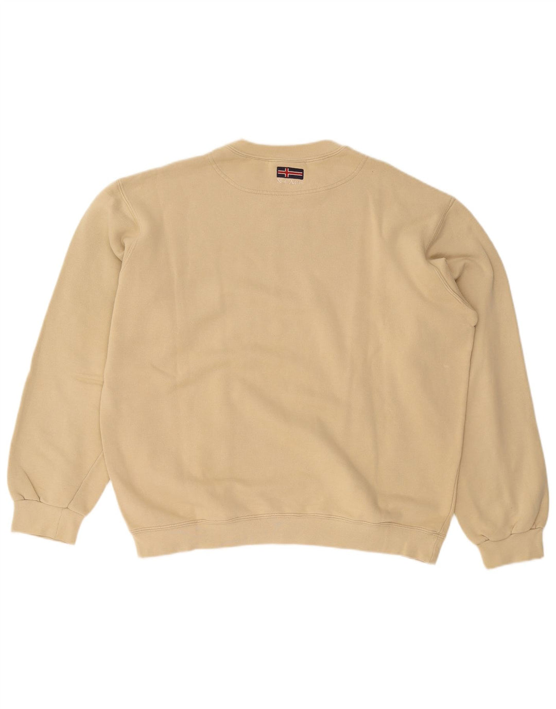 Ανδρικό φούτερ X-CAPE Jumper Μεγάλο Μπεζ βαμβακερό