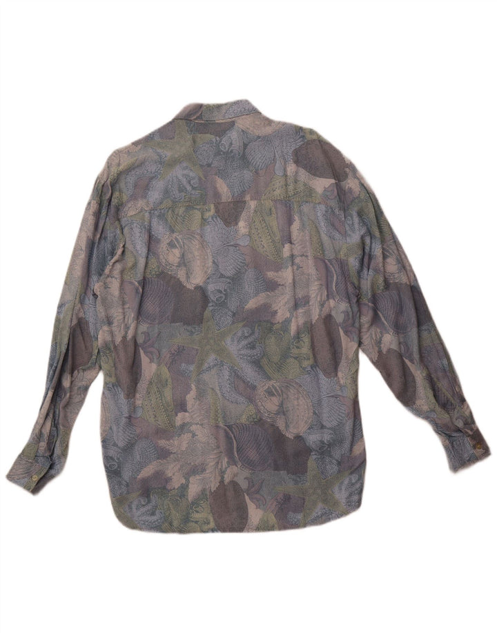 Vintage Ανδρικό Πουκάμισο Μεσαίο Πολύχρωμο Floral