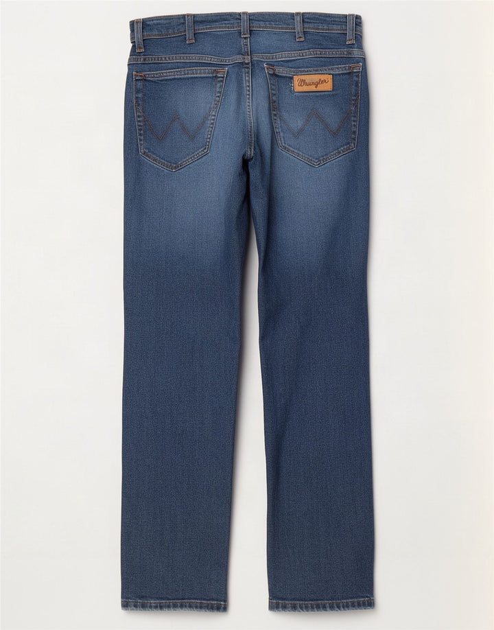 Wrangler Ανδρικό Texas Slim Jeans W32 L32 Blue Cotton