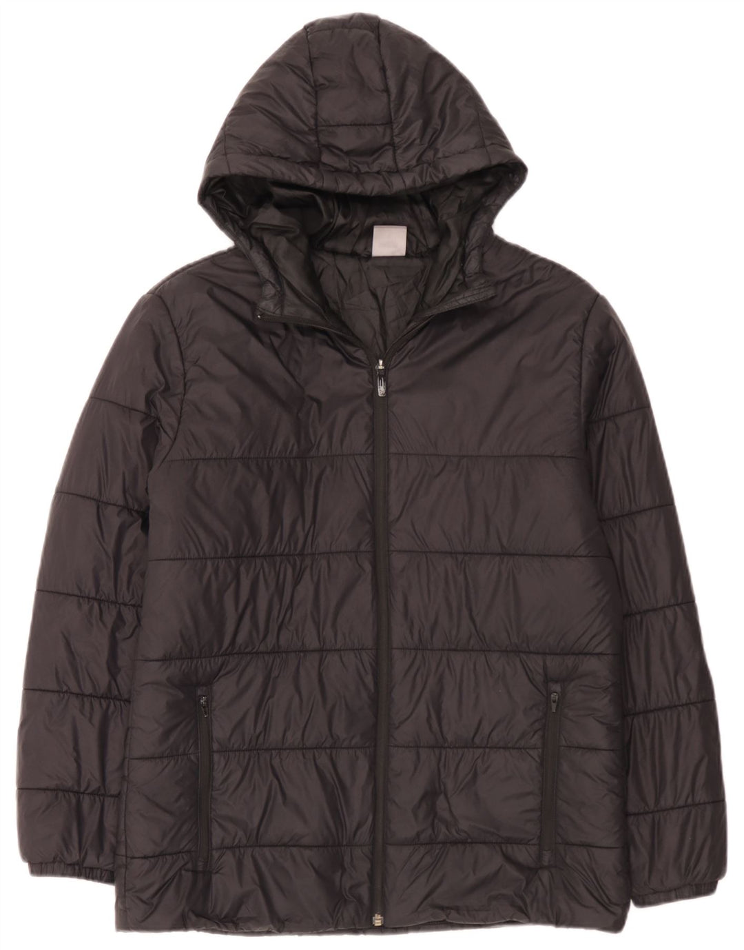 Ανδρικό μπουφάν με κουκούλα Puma UK 38 Medium Black Nylon