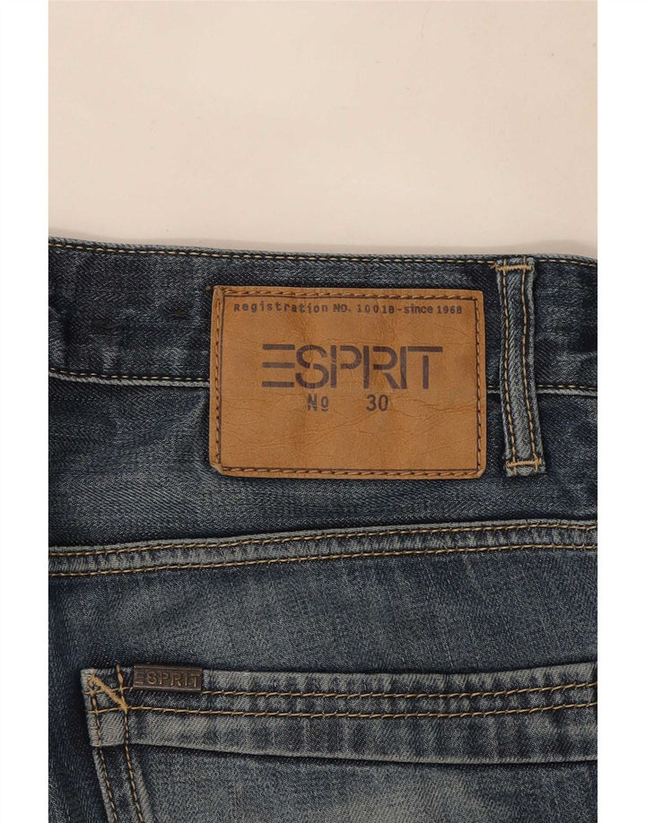 Esprit Γυναικείο ίσιο τζιν W30 L32 Μπλε Βαμβακερό