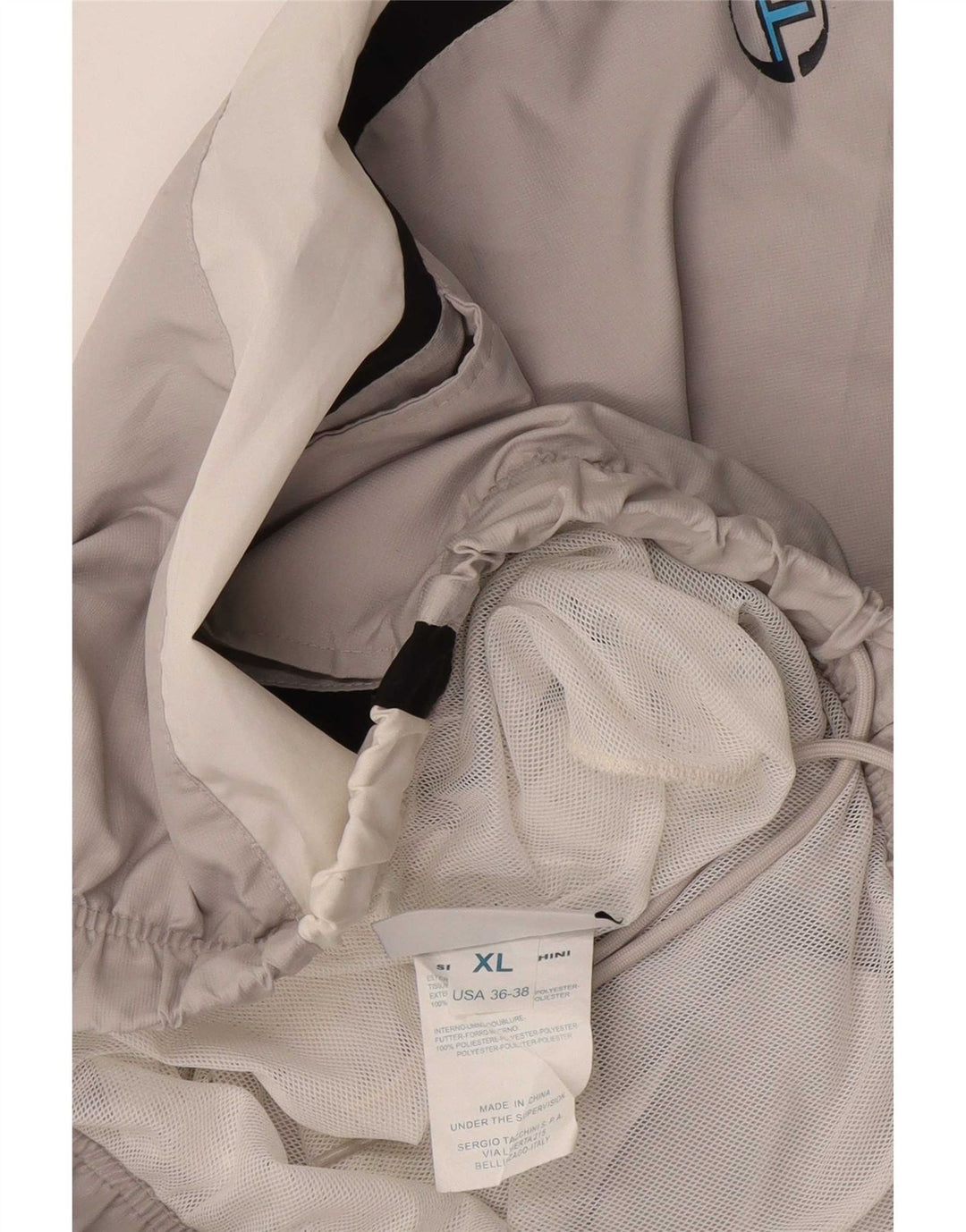 Ανδρικό αθλητικό σορτς Sergio Tacchini XL Grey Colourblock Πολυεστέρας