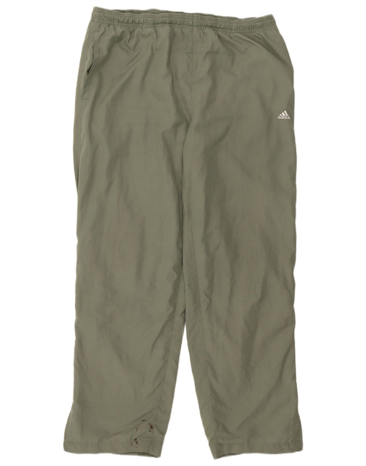 Adidas Ανδρική φόρμα παντελόνι UK 44/46 Large Khaki Polyester