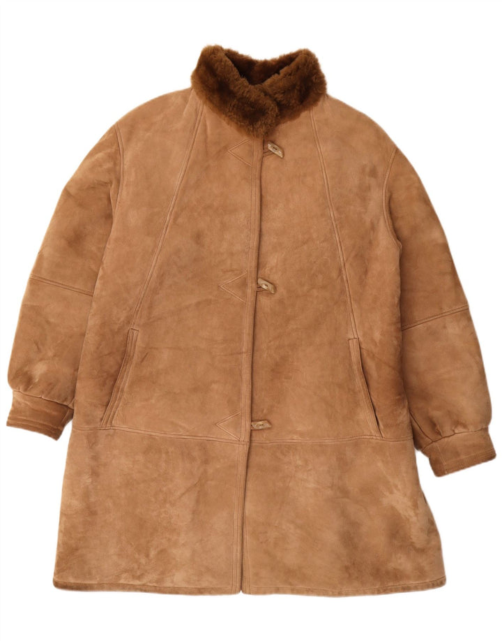 Sinclair Γυναικείο Παλτό Shearling IT 48 XL Καφέ Shearling