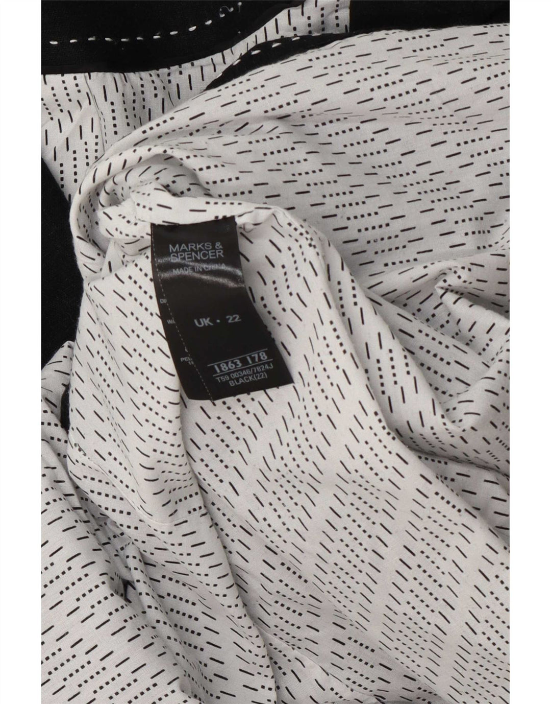 Marks & Spencer Γυναικείο Μπουφάν Blazer UK 22 3XL Γκρι λινό