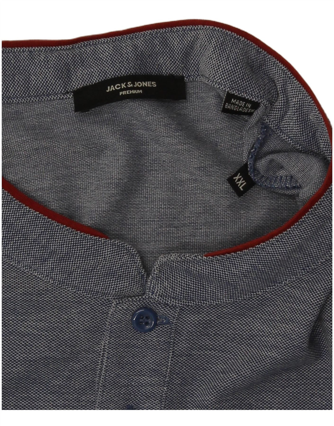Jack & Jones Ανδρικό T-Shirt Top 2XL Navy Blue Flecked