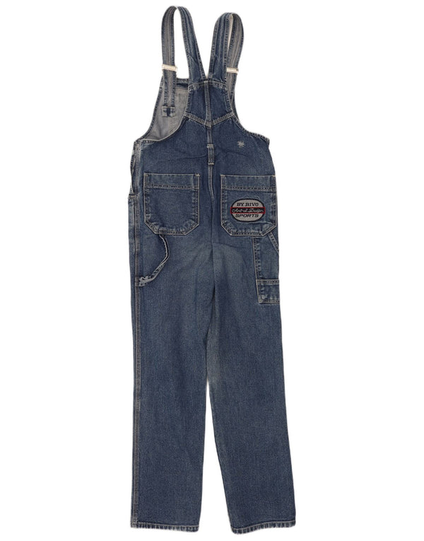 Vintage Γυναικεία Dungarees Straight Jeans W30 L30 Blue Cotton