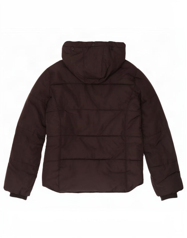 Γυναικείο μπουφάν με κουκούλα Topshop UK 8 Small Black Polyester