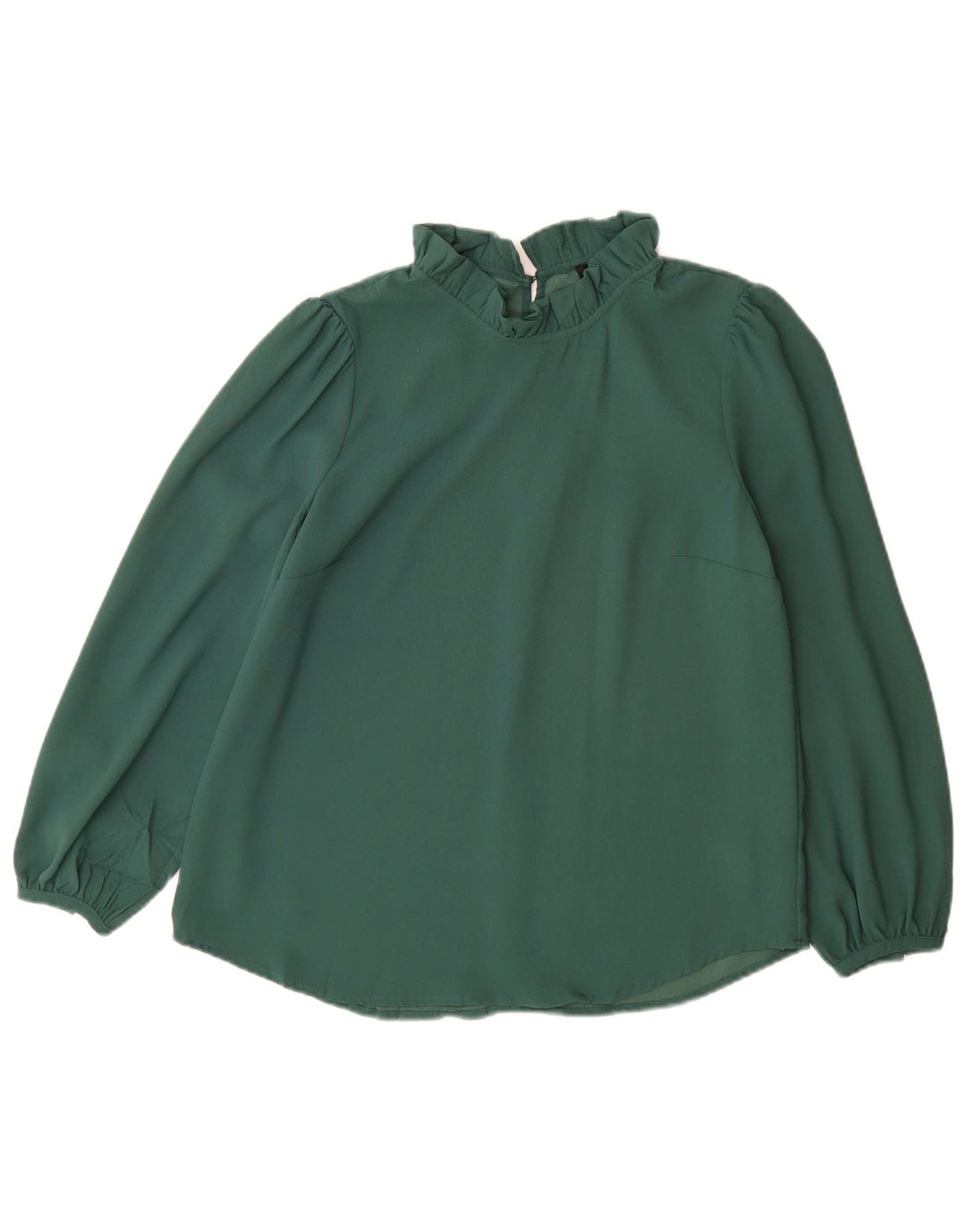 J. Crew Γυναικεία Μπλούζα Τοπ UK 10 Small Green Polyester