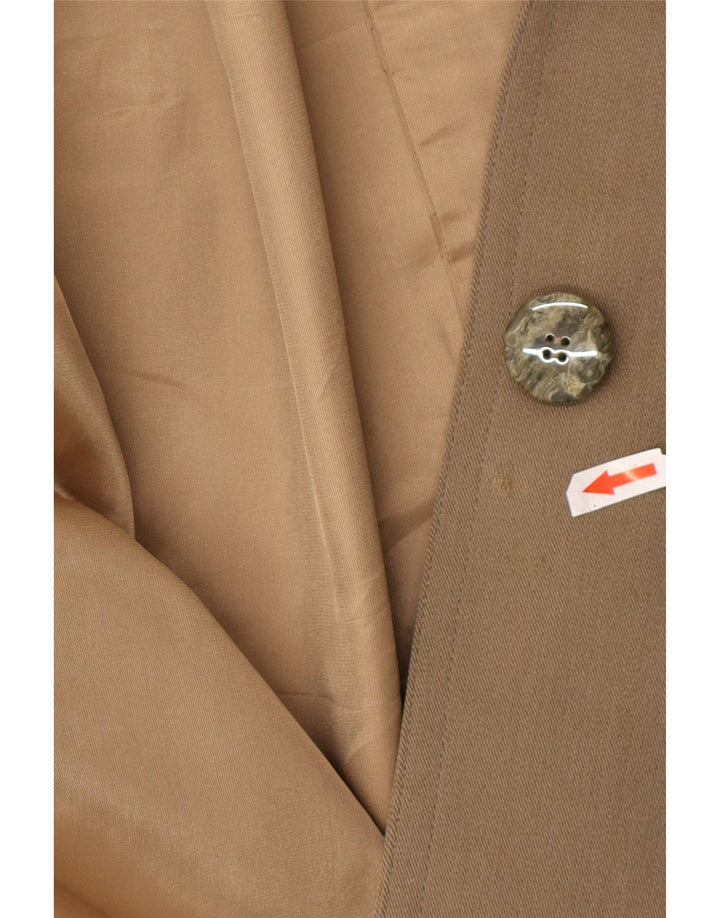 Vintage Γυναικείο Oversized Πανωφόρι UK 18 XL Καφέ