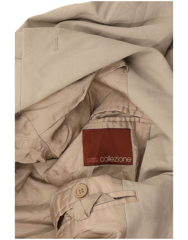 Marks & Spencer Ανδρικό σακάκι 3 κουμπιών UK 38 Medium Beige