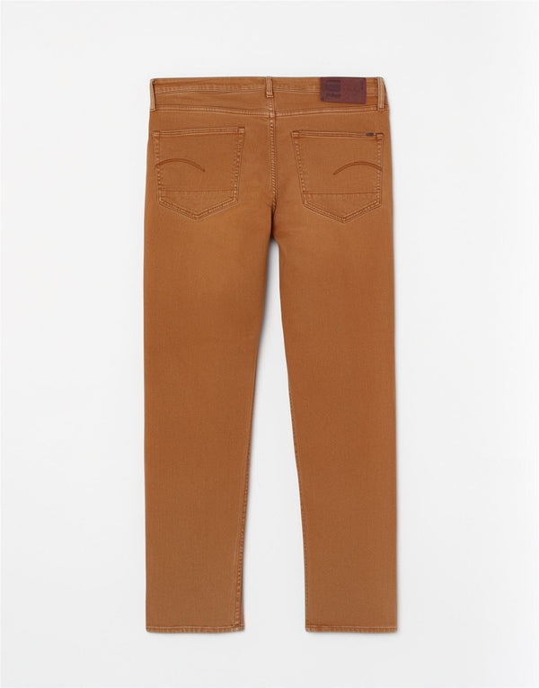 G-Star Mens Skinny Jeans W34 L32 Brown Cotton