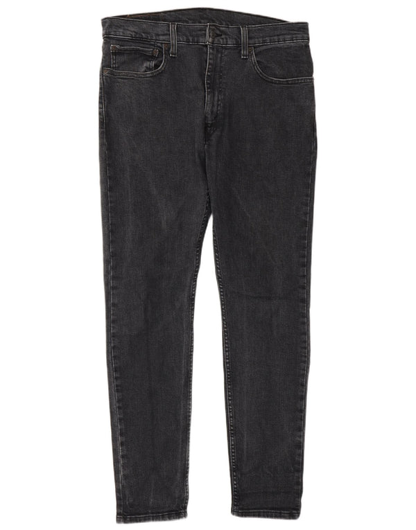 Levi's Mens 519 Hi-Ball Slim Jeans W34 L30 Γκρι βαμβακερό