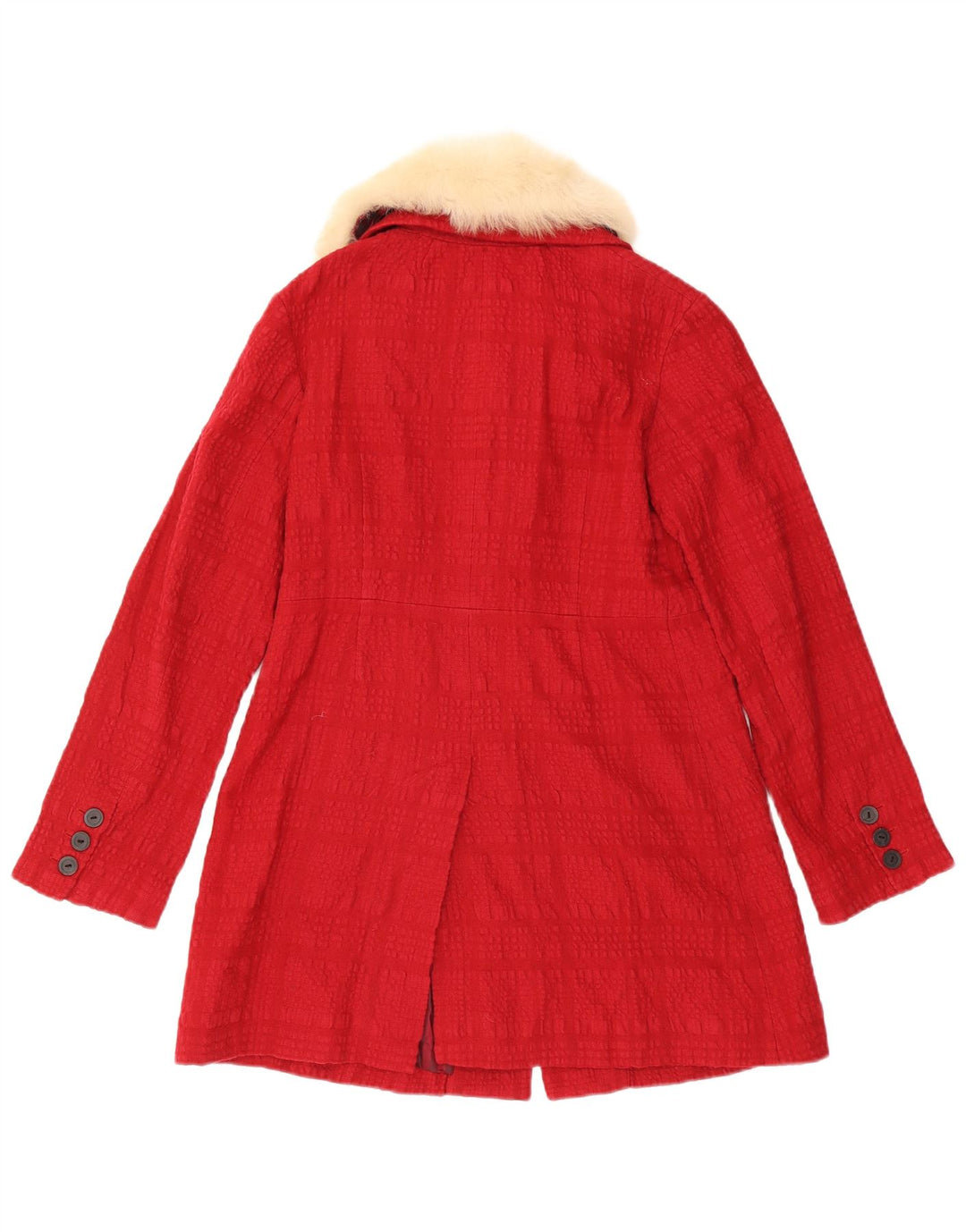 Γυναικείο πανωφόρι Jigsaw UK 8 Small Red Check Cotton