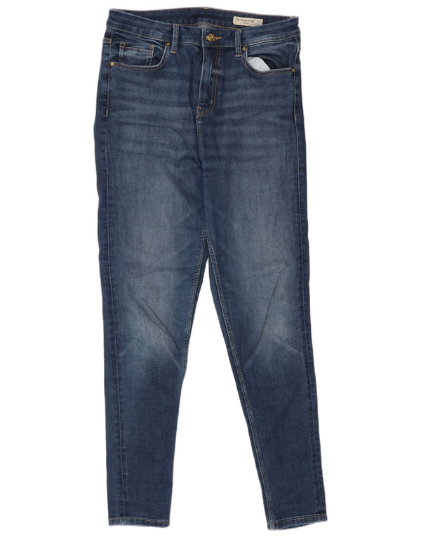 Marks & Spencer Γυναικεία Ivy Skinny Jeans UK 14 Large W32 L29 Blue Cotton