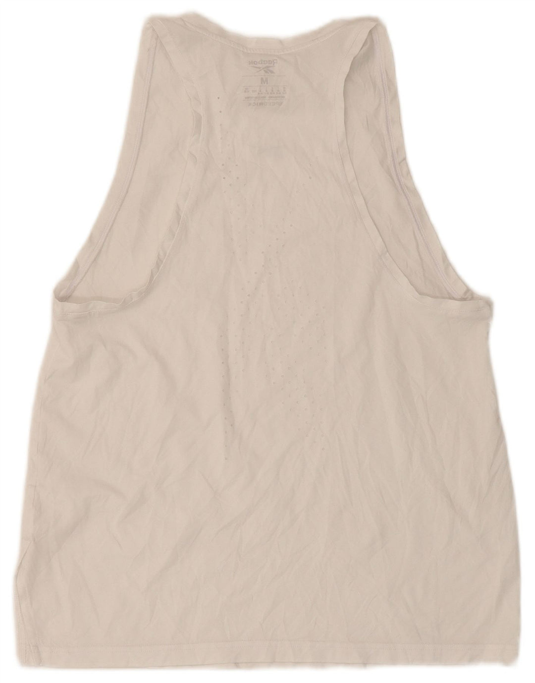 Reebok Γυναικείο Γιλέκο Τοπ UK 12/14 Medium White
