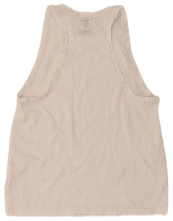 Reebok Γυναικείο Γιλέκο Τοπ UK 12/14 Medium White