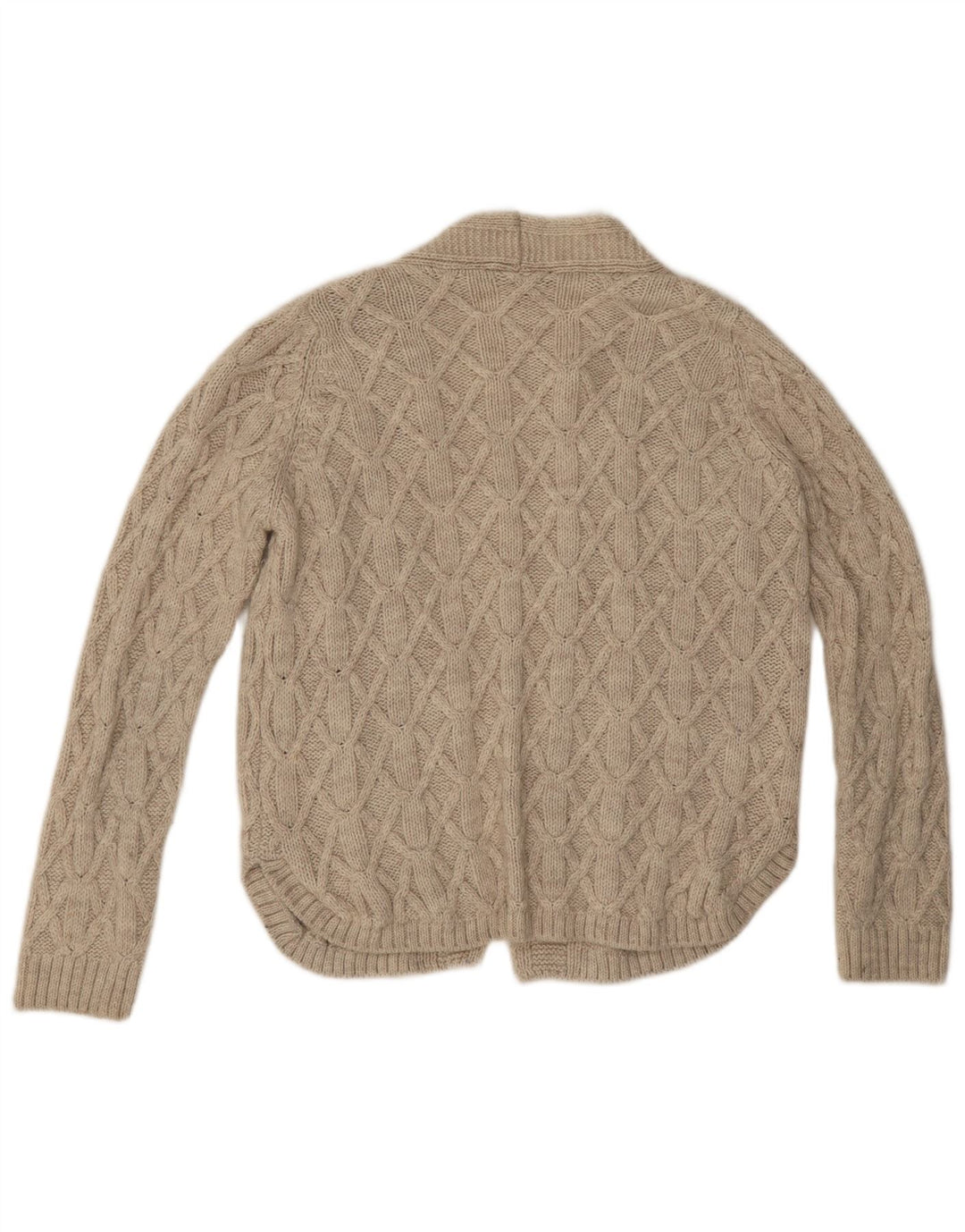 Marks & Spencer Γυναικείο ανοιχτό πουλόβερ UK 12 Medium Beige