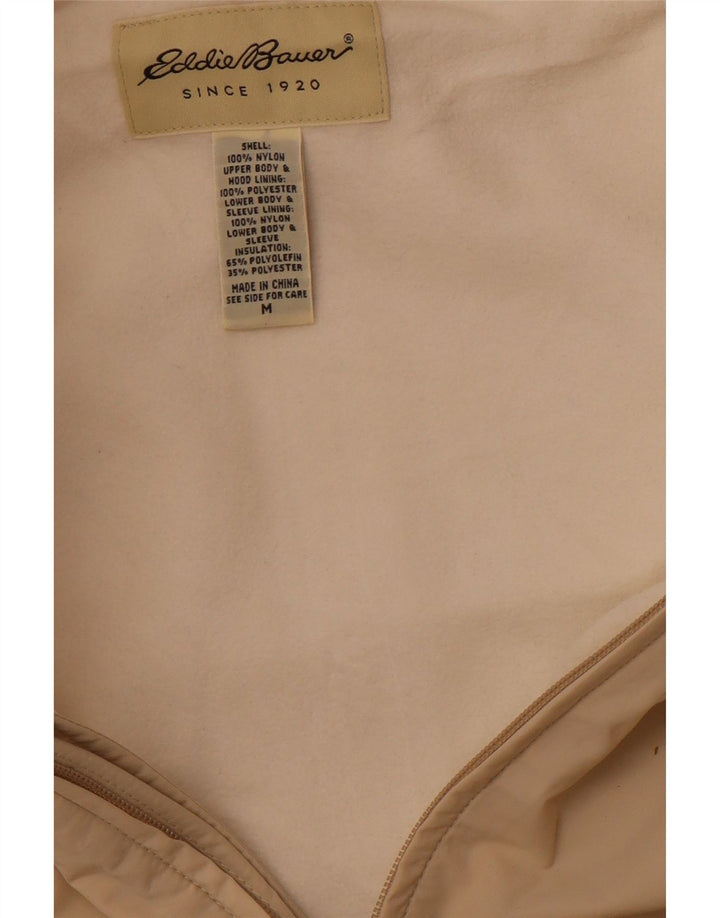 EDDIE BAUER Ανδρικό μπουφάν με κουκούλα αντιανεμικό UK 38 Medium Beige Nylon