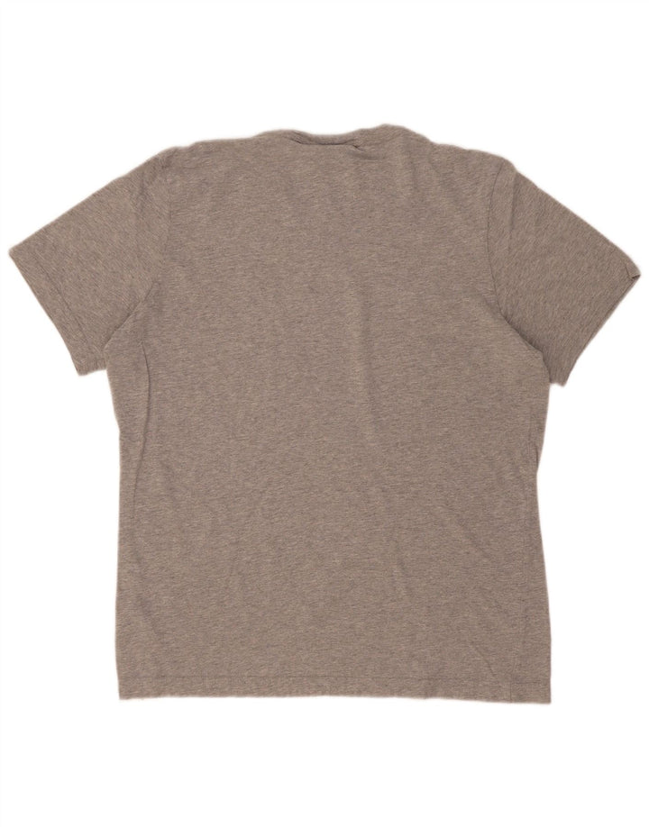 Ανδρικό T-Shirt Adidas Top Μικρό γκρι βαμβακερό
