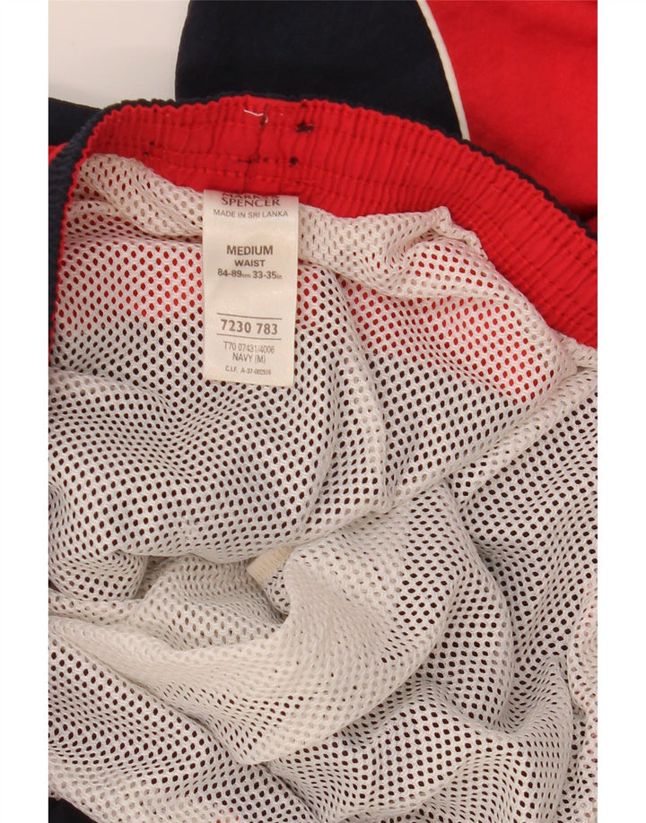Ανδρικό σορτς κολύμβησης MARKS & SPENCER μεσαίο μπλε ναυτικό χρώμα