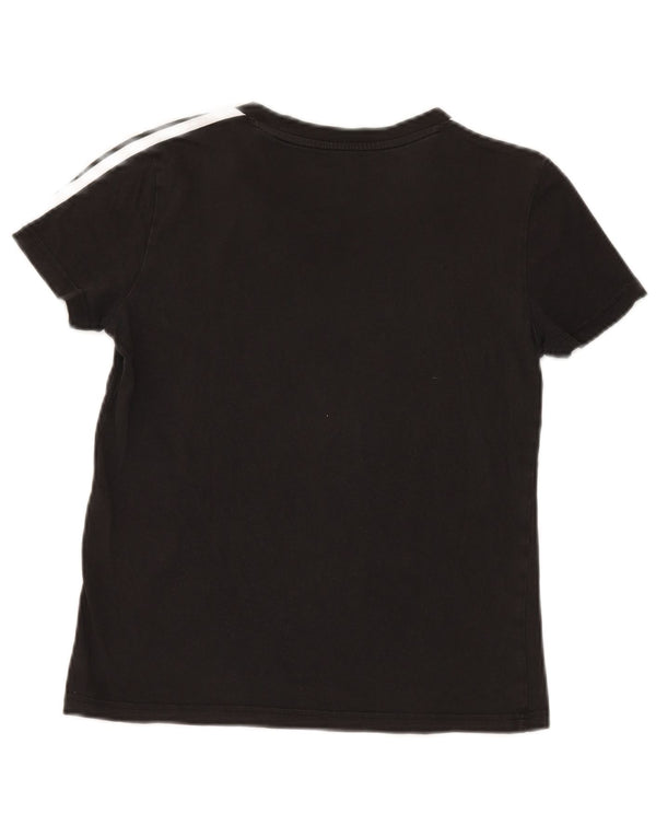 Adidas Γυναικείο T-Shirt Top UK 8/10 Small Black