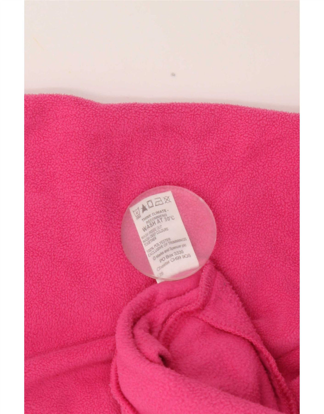 Marks & Spencer Γυναικείο Fleece Jacket UK 18 XL Pink Polyester
