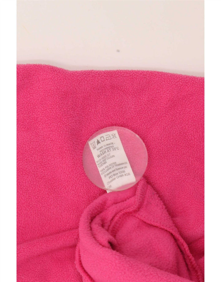 Marks & Spencer Γυναικείο Fleece Jacket UK 18 XL Pink Polyester