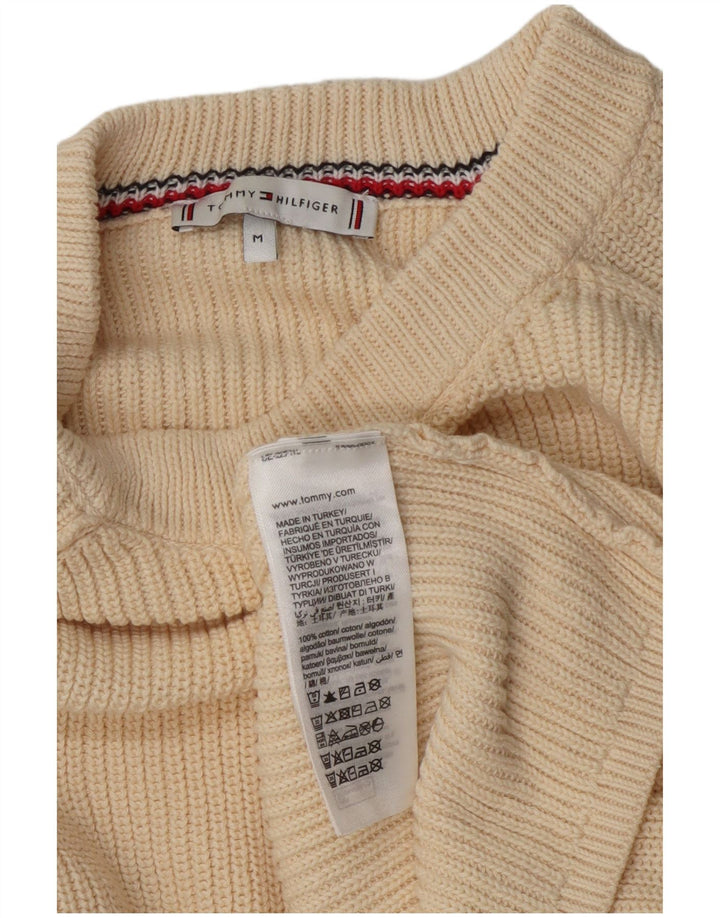 Γυναικείο πουλόβερ Tommy Hilfiger Crew Neck Jumper UK 14 Medium Off White