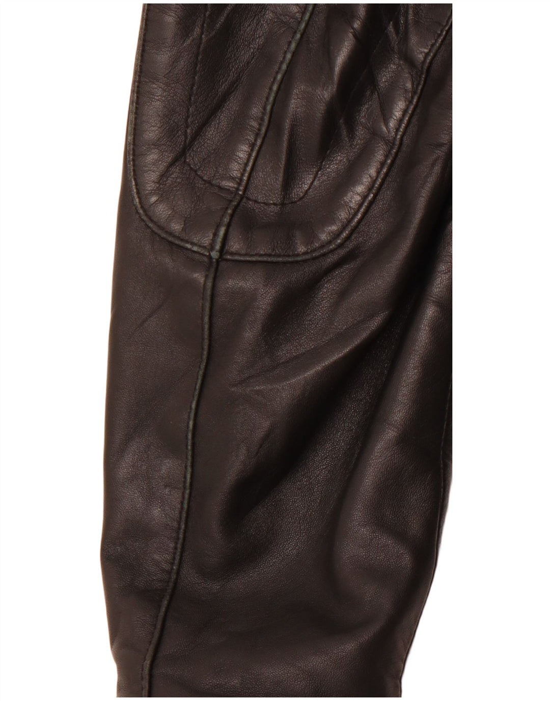 VINTAGE Ανδρικό Δερμάτινο Μπουφάν Racer IT 54 2XL Μαύρο Δερμάτινο