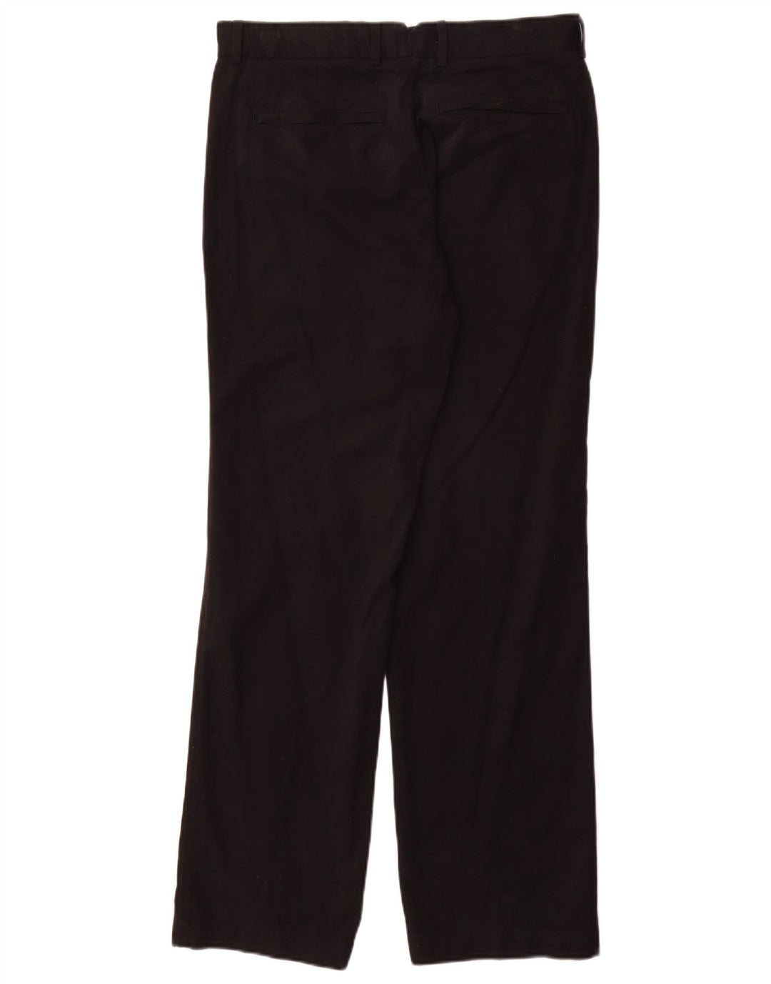 Marks & Spencer Ανδρικό Μπλε Harbour ίσιο παντελόνι W32 L31 Μαύρο