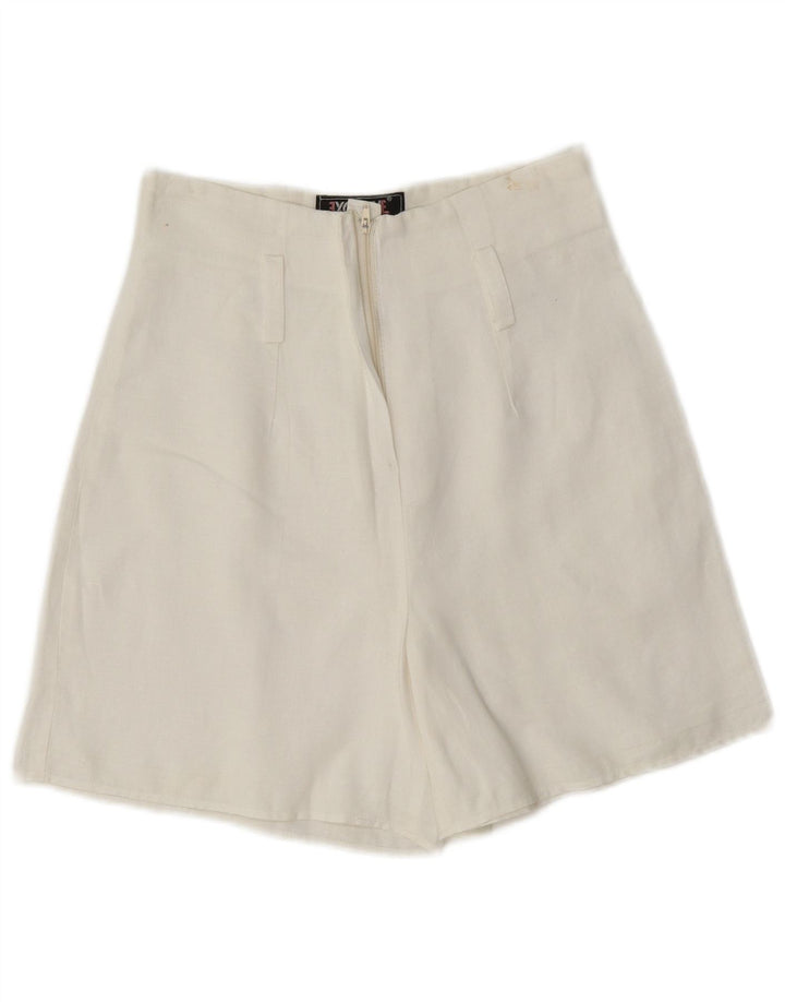 Exclusive γυναικεία casual σορτς XS W24 White Polyester
