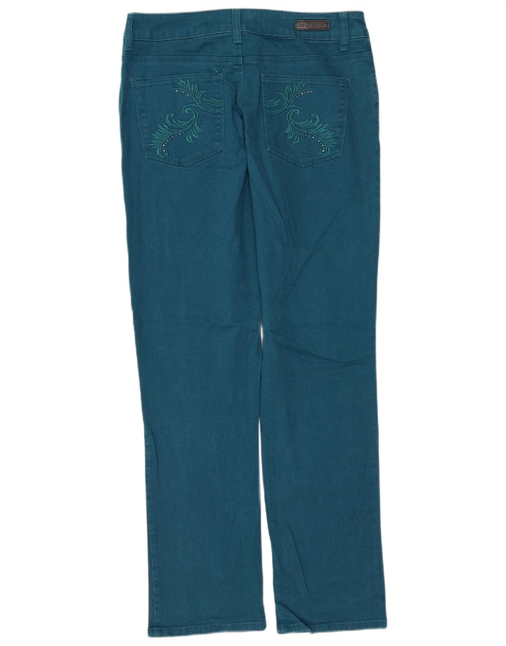 Lee Womens Classic Fit Straight Jeans US 8 Medium W30 L29 Μπλε βαμβακερό