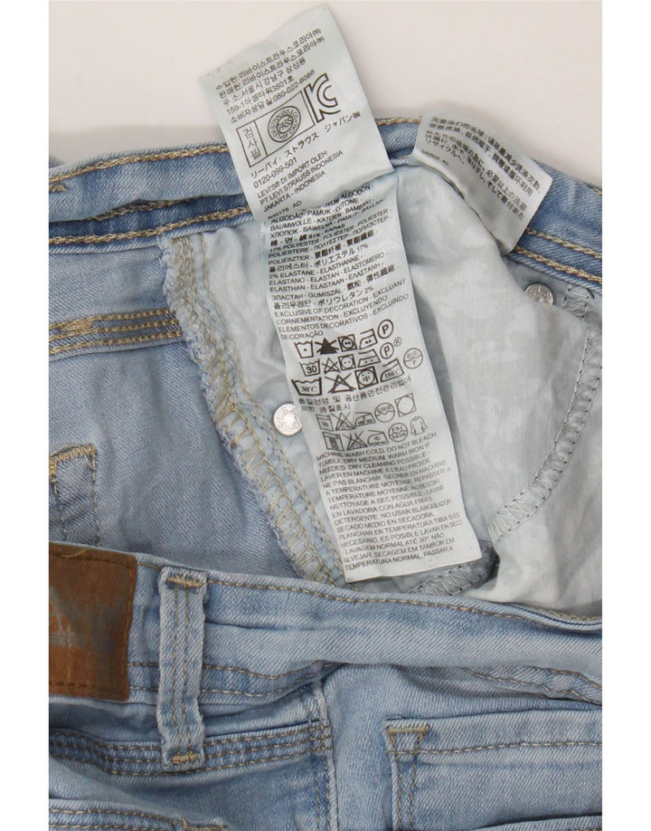 Γυναικείο Levi's 529 Curvy Bootcut Jeans W32 L32 Μπλε βαμβακερό