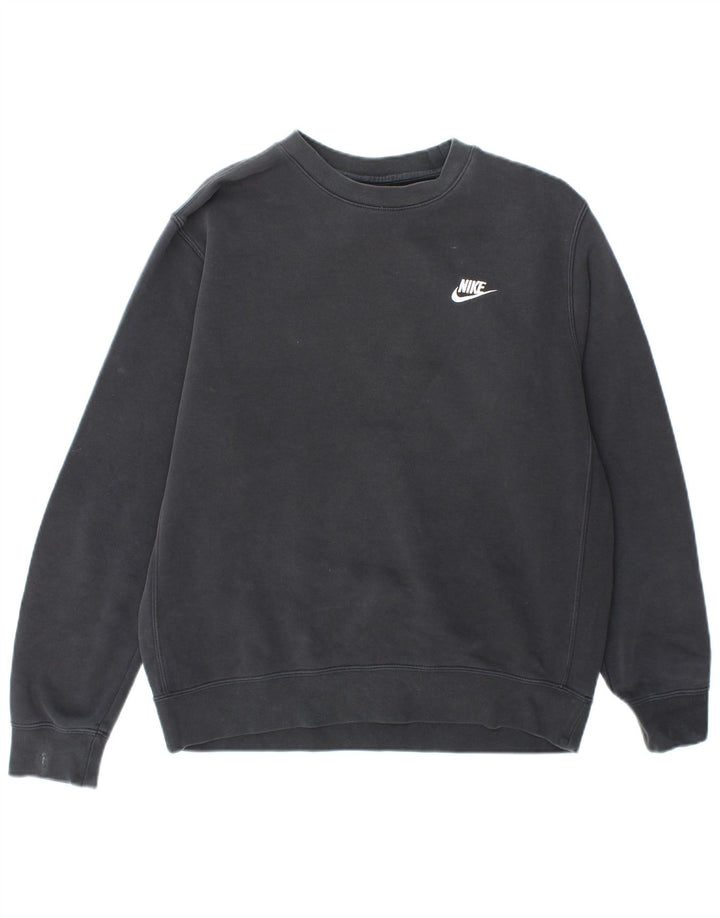 Ανδρικό φούτερ Nike Jumper, μεσαίο γκρι βαμβακερό