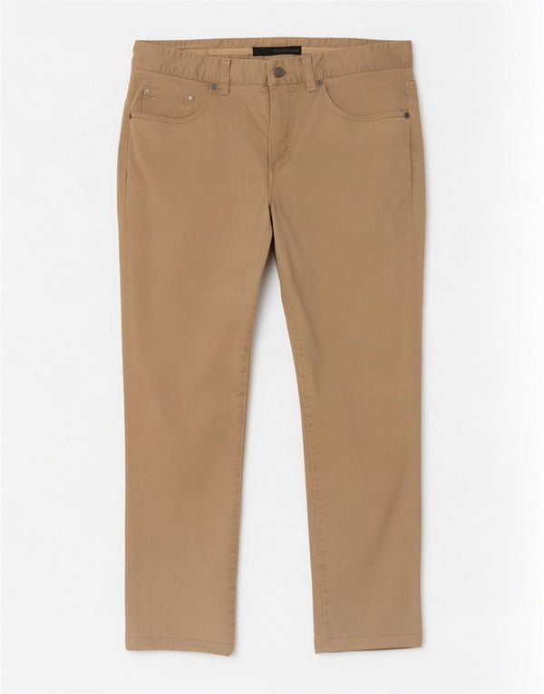 Calvin Klein Ανδρικό ίσιο casual παντελόνι W33 L29 Χακί βαμβακερό