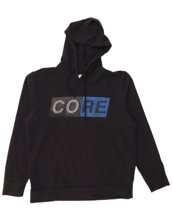 JACK & JONES Ανδρικό Γραφικό Φούτερ XL Μαύρο βαμβακερό