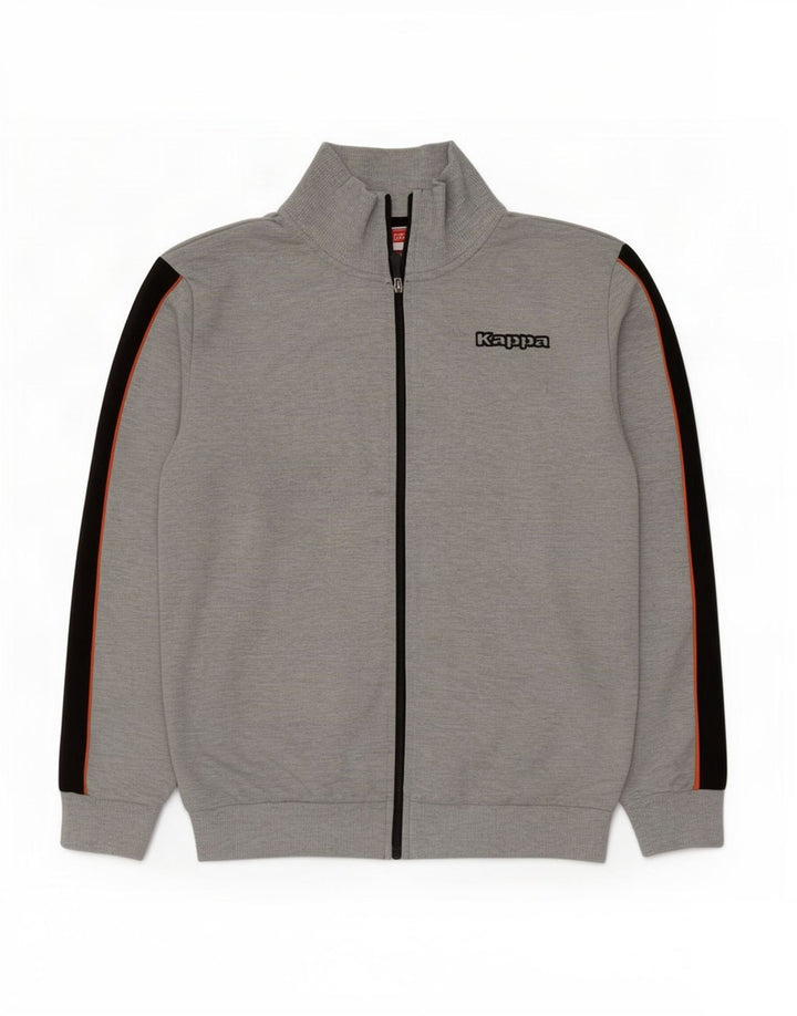 Ανδρική φόρμα Kappa Top Jacket Large Grey Colourblock Polyester