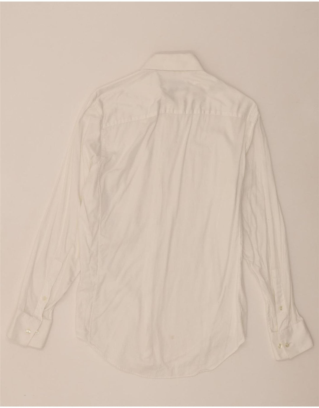 Ανδρικό πουκάμισο Calvin Klein Slim Fit Μέγεθος 15 Μεσαίο λευκό βαμβακερό
