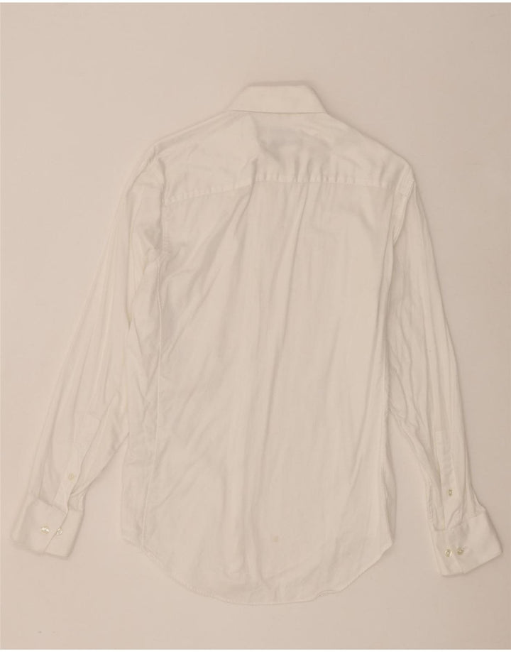 Ανδρικό πουκάμισο Calvin Klein Slim Fit Μέγεθος 15 Μεσαίο λευκό βαμβακερό